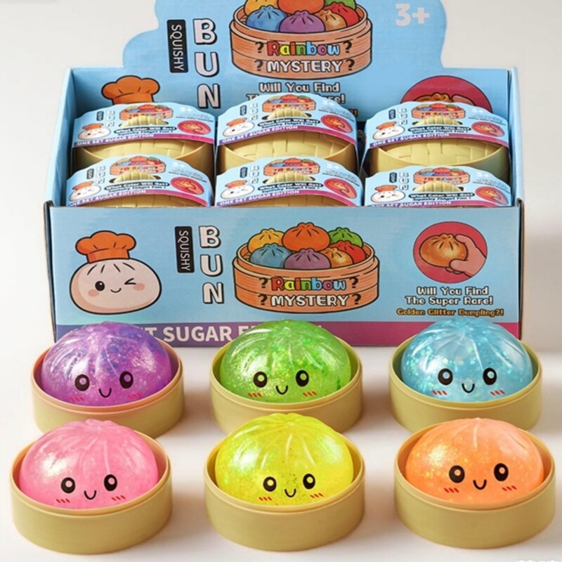 Cross-Border Needho Maltose Squishy Ice Cube Glowing Bun Squishy Slow Rebound Stress Relief Toy Cross-Border Needho Maltose Squishy Ice Cube Glowing Bun Squishy Slow Rebound Stress Relief Toy