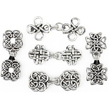 N 44811 Retro Sweater Clip Hollow Buckle ����ë�¼� �羳