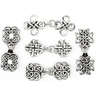N 44811 Retro Sweater Clip Hollow Buckle �͹�ë�A �羳