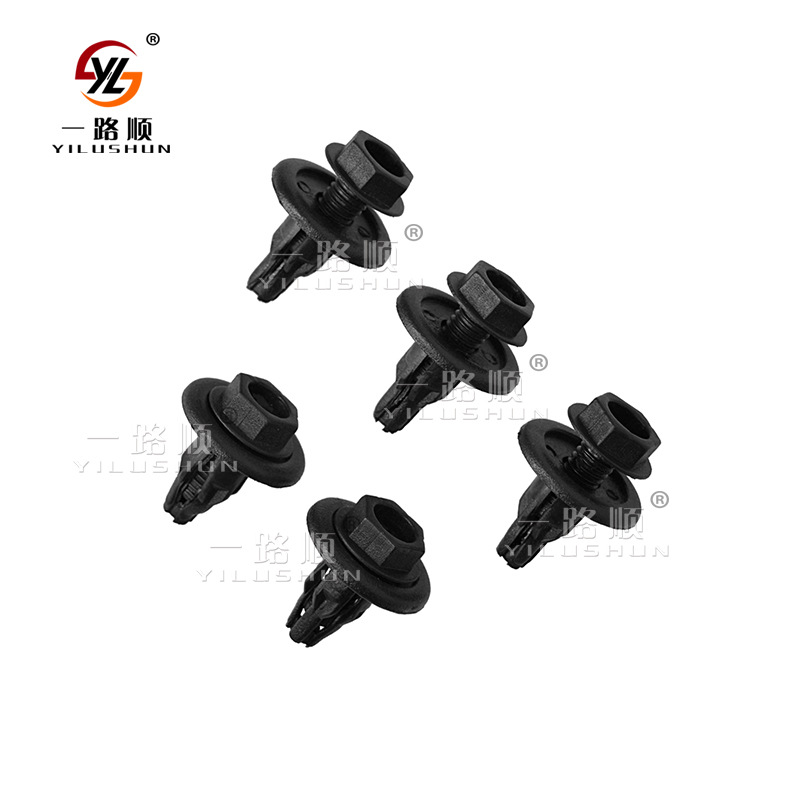 Adecuado para Honda parachoques trasero parachoques hebilla cabeza hexagonal clip B72 OE:91516-SK7-013