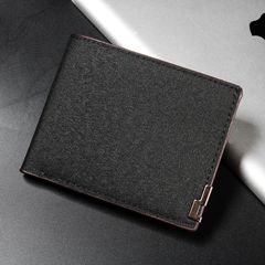 新しいディザトーンのシンプルなデニムの財布のファッション的な横のお金の財布の大容量の多カードの贈り物の10元の商品の札入れ
