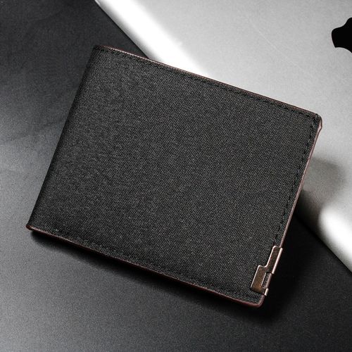 New simple denim wallet fashionable horizontal wallet large capacity multi-card gift ten yuan ticket clip