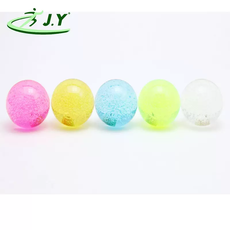 游艺机街机摇杆配件38mm水晶气泡圆球头三和摇杆七彩发光摇杆球头