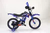 Blue motorcycle+headlight