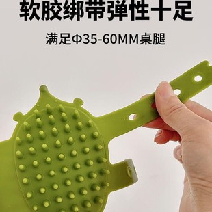Pet Cat Scratching Device, Decompression Artifact, Silicone Sticker for Corner Table Legs, Scratching Massage and Hair Rubbing Artifact