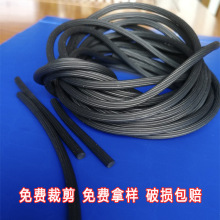 厂家直销纱窗压条 出口铝合金门窗密封条圆形实心橡胶密封条
