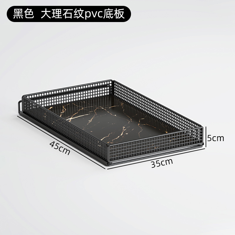 35*45 검정/대리석 PVC 베이스 플레이트