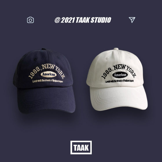 Korean vintage baseball cap children autumn all-match ins street letter embroidery cap summer couple men wholesale
