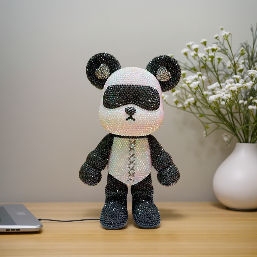 Muñeca de perforación transfronteriza di-stick violenta oso de diamantes manuales de diamantes de diamantes