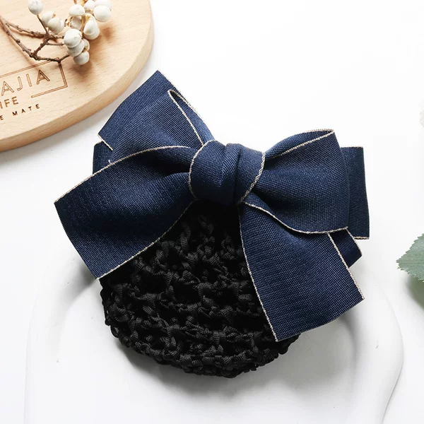 Korean-style professional hair accessories for nurses, flight attendants, and bank/hotel employees, suitable for work