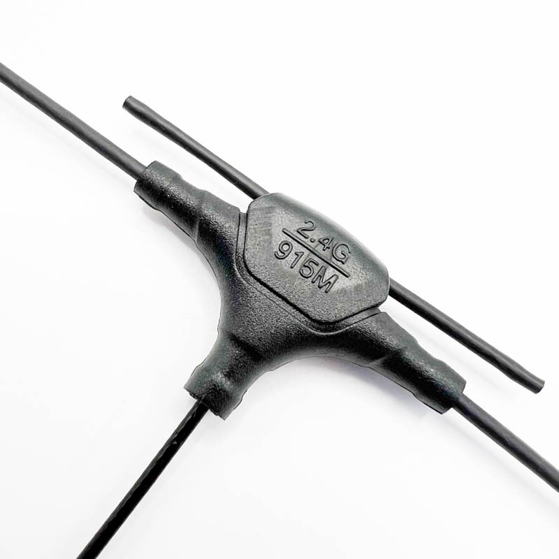 双频合一T型天线 2.4G/915M通用 穿越机ELRS接收机专用远航高增益