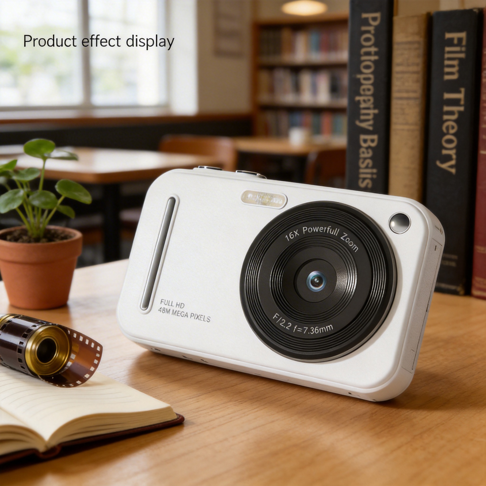 72 Million Pixel Ccd Digital Camera with 16X Optical Zoom 2.4inch Hd Photography Instant Camera Sports Camera