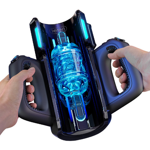Thunder Gaming Cabin Gun King Aircraft Cup High Frequency Fast Retractable Stroke Long Men's Condom Masturbation Adult Sexual Interest