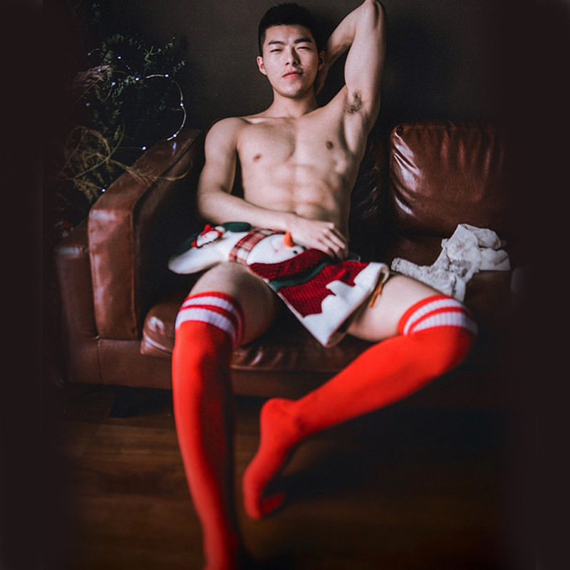 Men's football solid color thin breathable socks