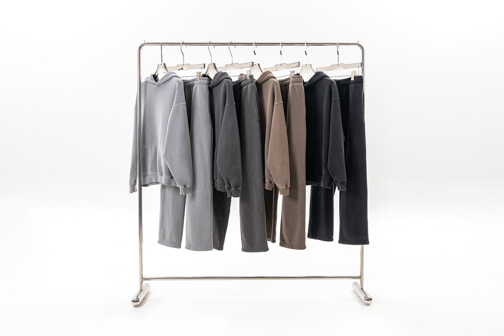 Men's Hoodie Heavy Washed Oversize Sweatshirt For Men_voghion.com