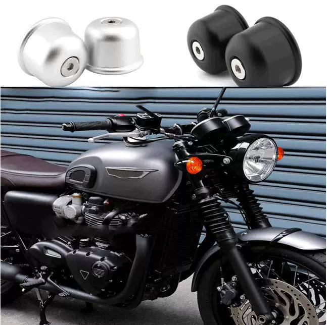 Применимо к рулевой на Triumph Street Twin/SCRAMB T100 T120 Modified: клеевые/уплотняющие концевики руля, комплект блокировки