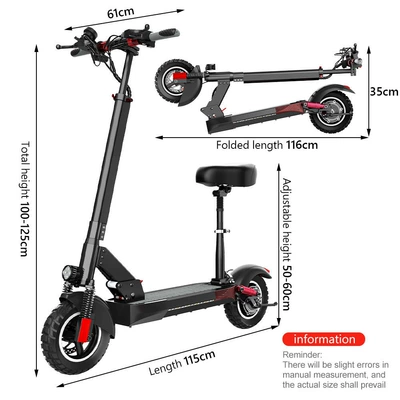 Adult Electric Scooter, Foldable, Trunk-Friendly, Commute-To-Work Travel Tool, Student Mobility Vehicle, Ultra-Light Mini