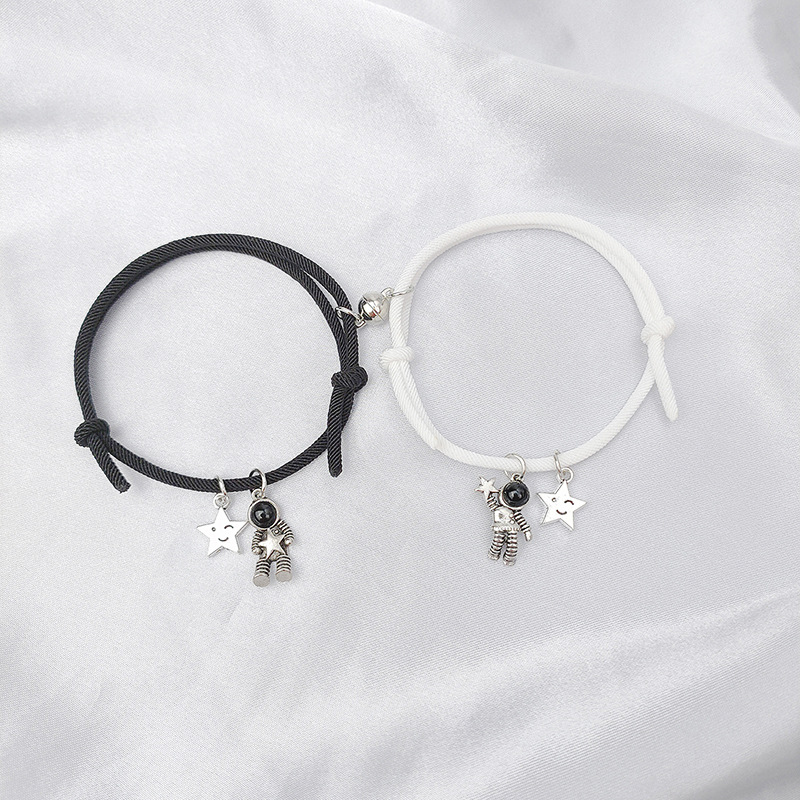 Simple Style Star Alloy Plating No Inlaid Couple Bracelets display picture 10