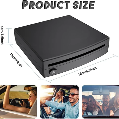 player with FM transmitter – Car CD player