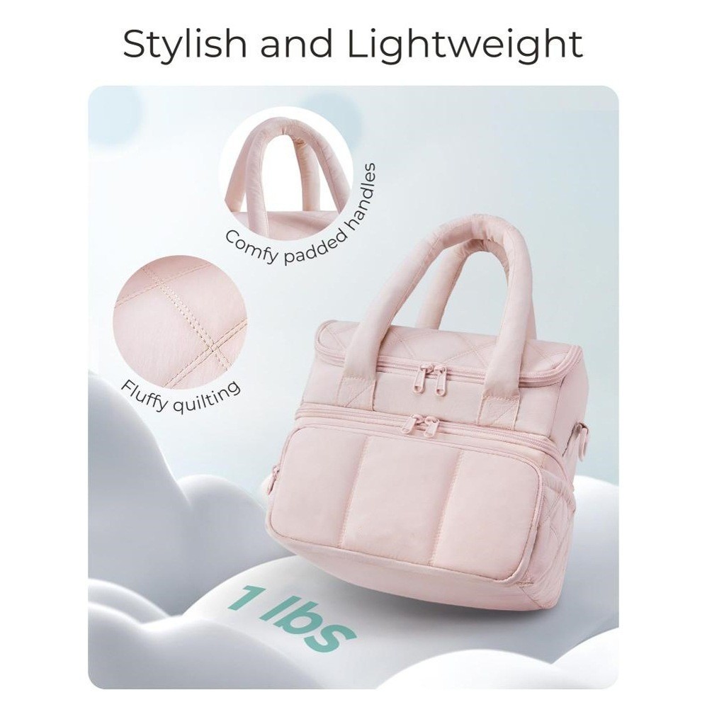 Double-layer Thermal Insulation Bag Lunch Bag Picnic Thermal Insulation Bag Coke Refrigerated Leak-proof Thermal Insulation Tote Bag_voghion.com