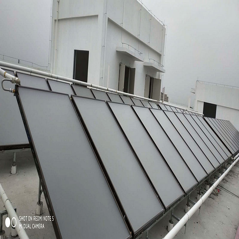 厂家直销平板太阳能热水器学校热水工程系统商用平板太阳能集热器