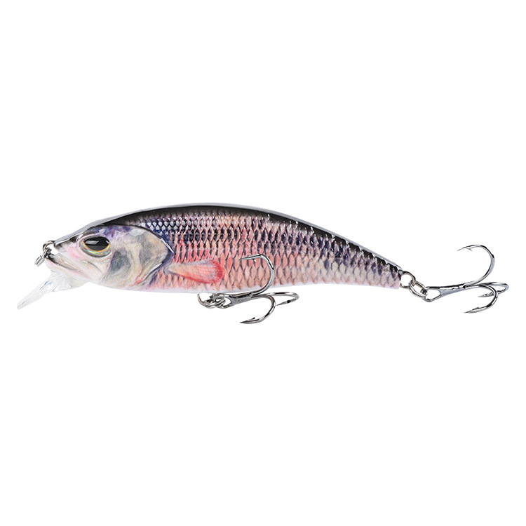 Sinking Minnow Fishing Lures Hard Baits Fresh Water Bass Swimbait Tackle Gear