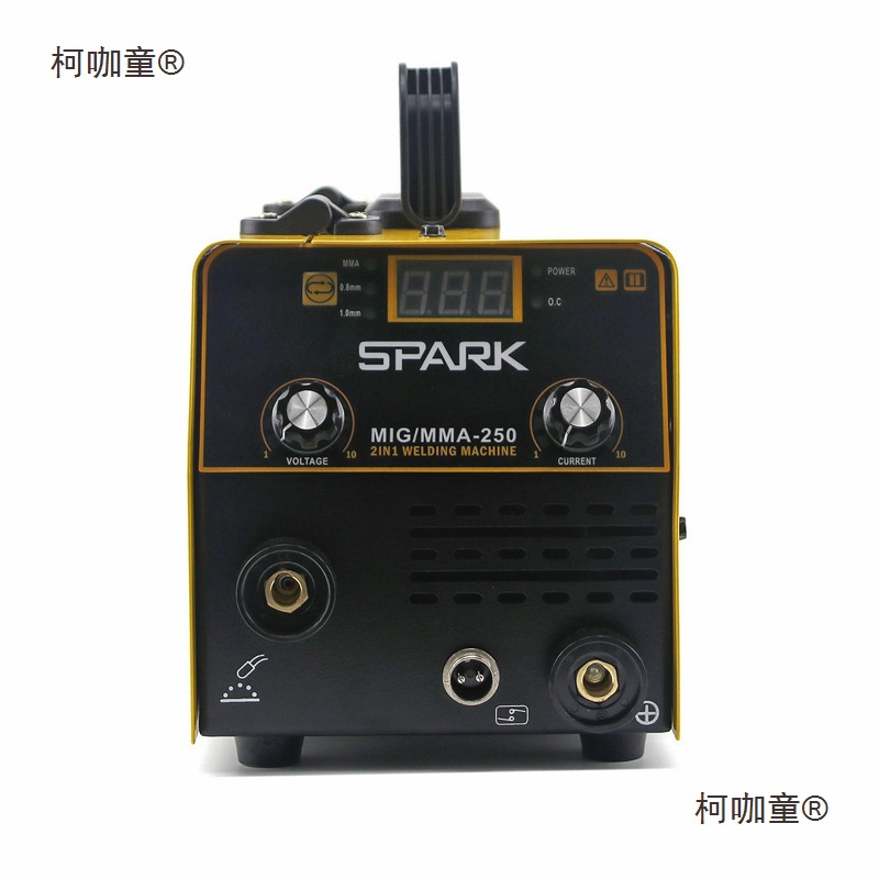 出口无气二保焊机手工焊MIG250多功能二合一电焊机气保焊麦太保