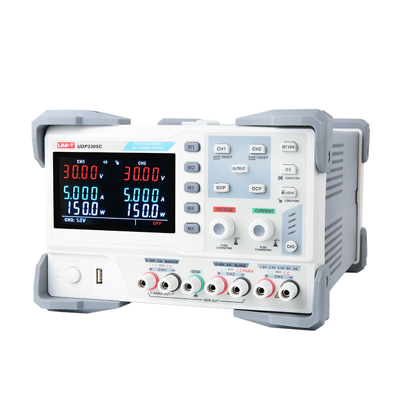 优利德UDP3303C线性直流电源-四位电压/电流/功率高精度显示