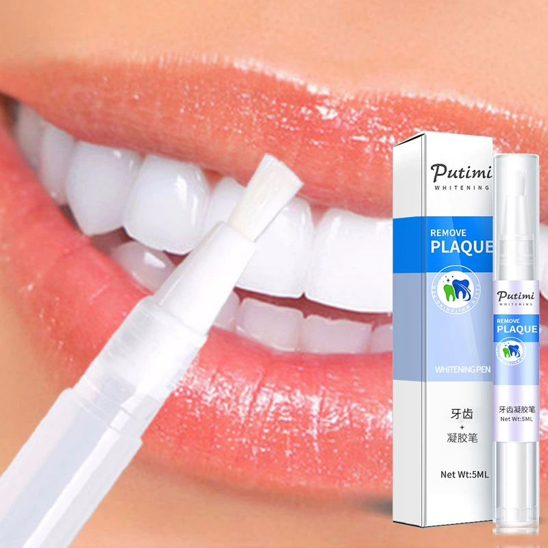 Новый гель-карандаш Efero для отбеливания желтых зубов, удаления пятен от табака и чая, уход за зубами, отбеливание, удаление пятен, осветление.