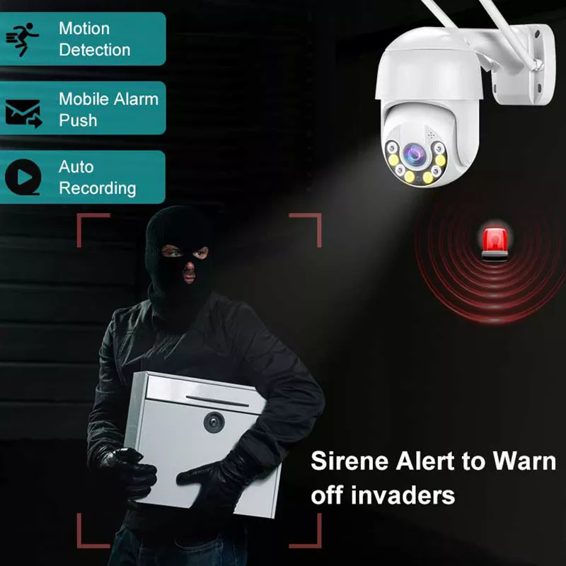 ICSEEWiFi NVR CameraKIT Wireless PTZ Camera Surveillance Recorder Set XMEYE