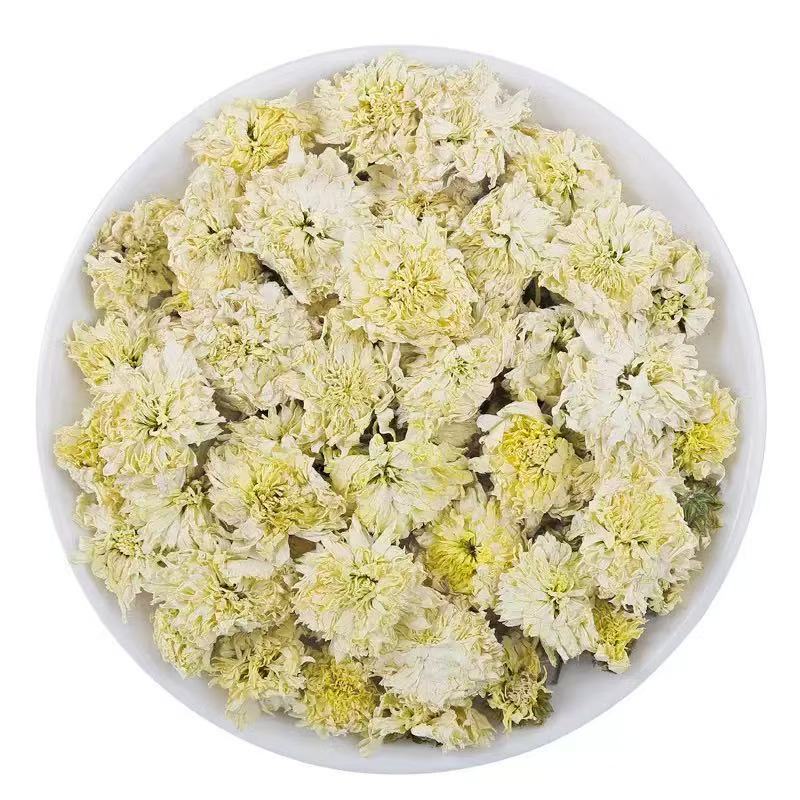 Huangshan Gongju Chrysanthemum Tea 500g Dried White Chrysanthemum Flowers Ju Hua Herbal Infusion quality and texture