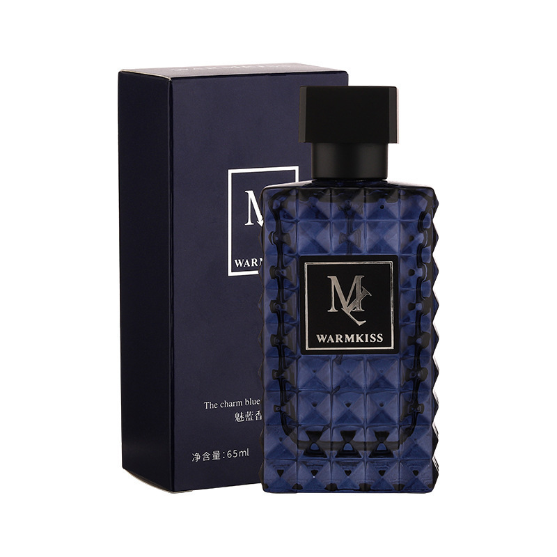 WARMKISS perfumes para hombres, perfumes duraderos, tierra azul encantadora, madera salvaje, colonia, fragancia ligera, al por mayor transfronteriza.
