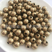 8MM空心铜球 孔径2.6mm 铜空心球 铜皮球 铜管球 黄铜圆球