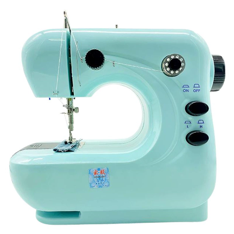 306A Трансграничная электрическая швейная машина Amazon Маленькая и средняя ручная мини-бытовая швейная машина с толстым краем