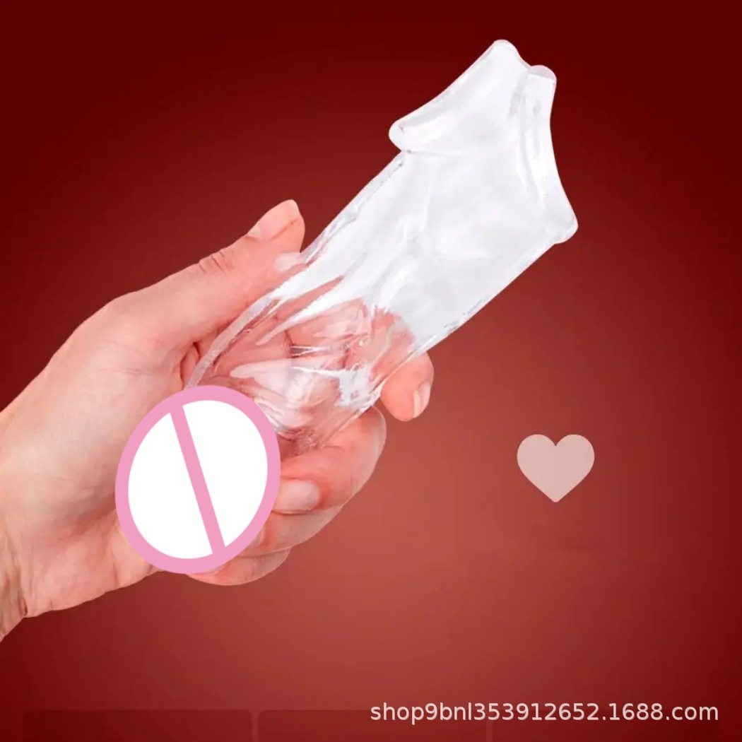 Triple Condom Set with Crystal, Spiked and Delay Sleeve TPE Options — detail image 7