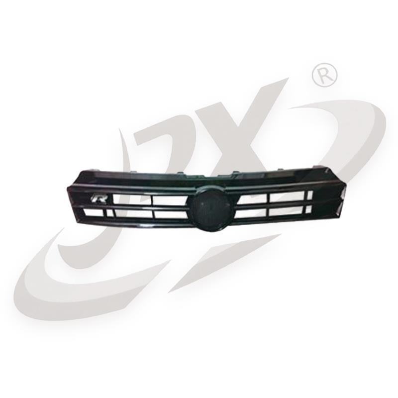 Suitable for 11-17 Volkswagen POLO modified R front bumper with daytime running lights, front grille, front lip, and front bumper