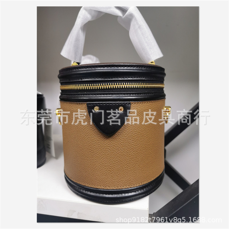 Fortune Rice Bucket Bag 2023 Spring New Cylindrical Small Satchel Shoulder Crossbody Cylindrical Bag Single Shoulder Women's Bag Fortune Rice Bucket Bag 2023 Spring New Cylindrical Small Satchel Shoulder Crossbody Cylindrical Bag Single Shoulder Women's Bag