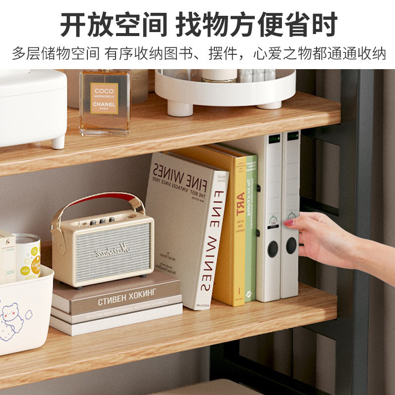 本棚の棚が床に落ちた家庭用の一体壁に寄りかかったリビング棚の展示棚の学生図書館の簡易本棚|undefined