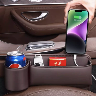 Car storage bag/box box car center console storage box