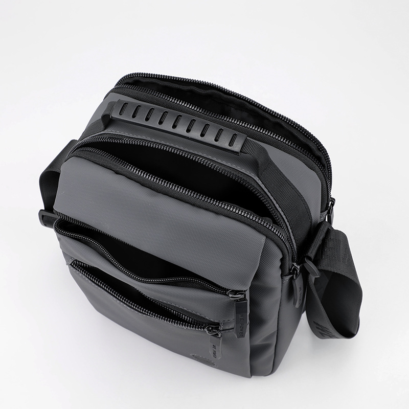 Wepower nuevos hombres de hombro ocasional bolsa de mensajero impermeable película de cuero bolso de Los Hombres de gran capacidad de documentos bolsa de mensajero