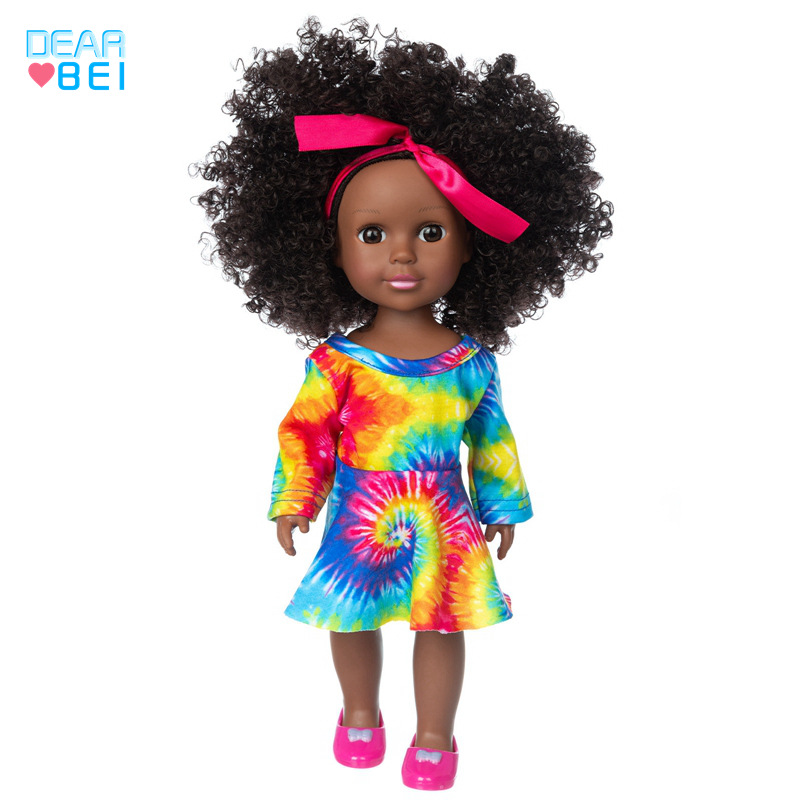 Dibei fábrica simulación bebé renacido muñeca 14 pulgadas American Girl Toy vinilo muñeca jugar casa juguete