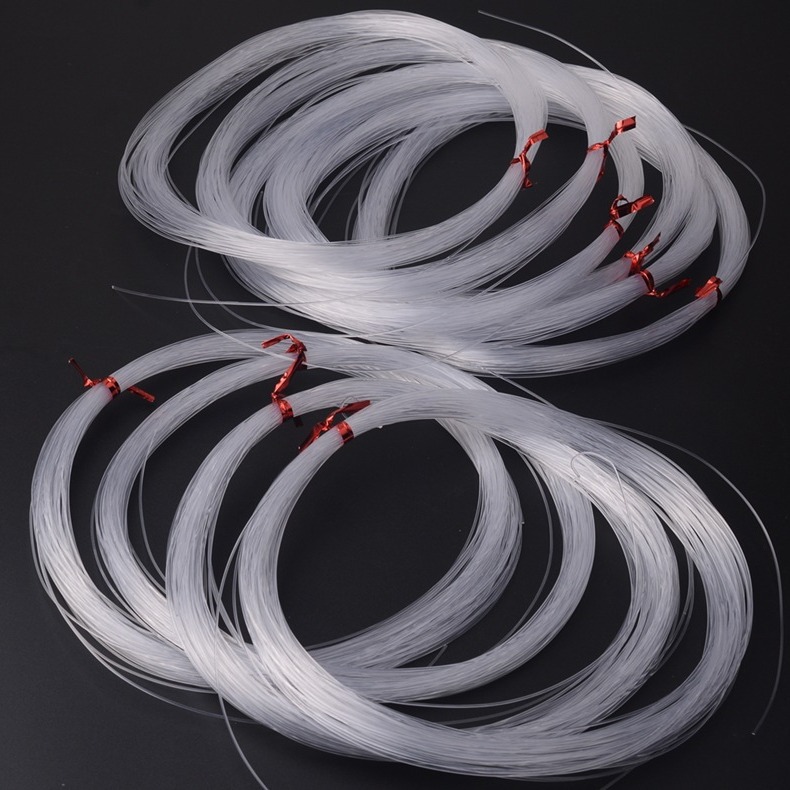 超细210d透明线尼龙单丝鱼丝线不弹力串珍珠珠胶丝编织绳批发