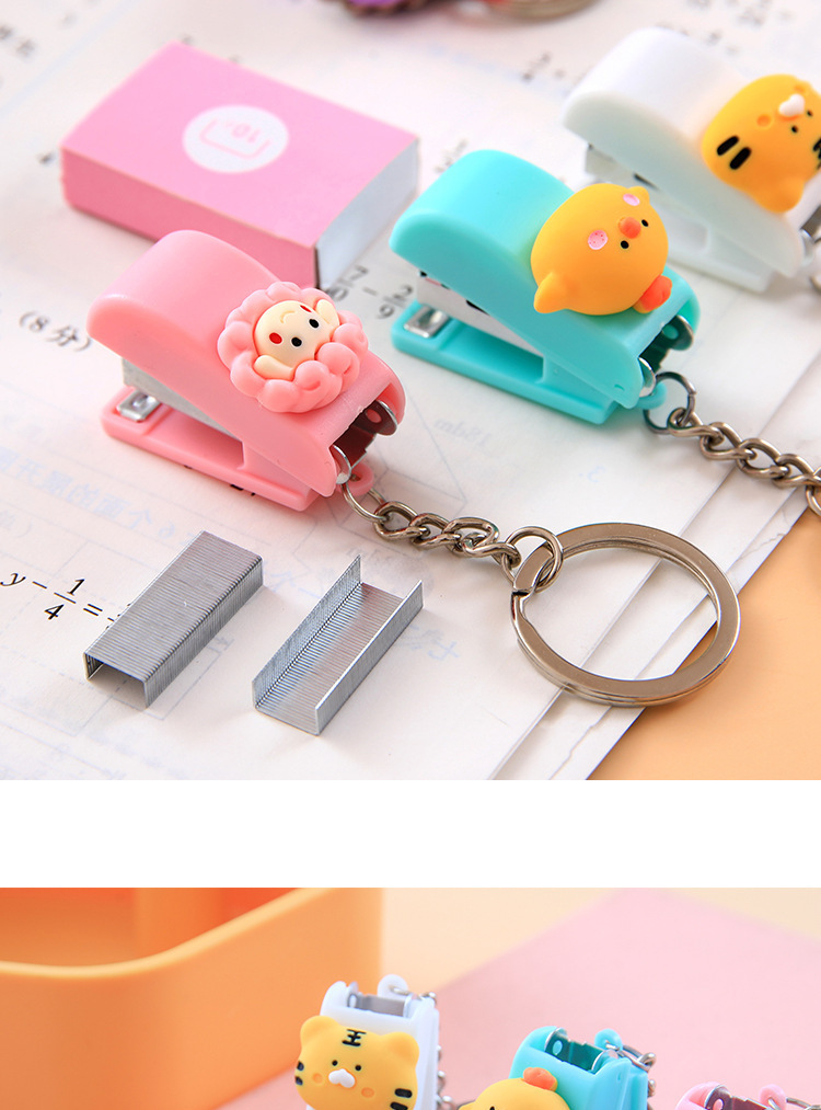 1 Piece Animal Learning School Alloy Silica Gel Cute Business Stapler display picture 1