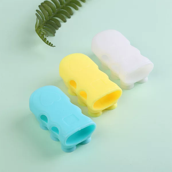 Shower Suction Cup Bathroom Nozzle Silicone Holder Household Caterpillar Shower Head Punch-Free Removable Bracket