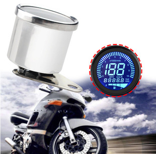 Motorcycle LCD instrument Harley cruise Prince instrument speed oil volume integrated LED instrument assembly modification watch