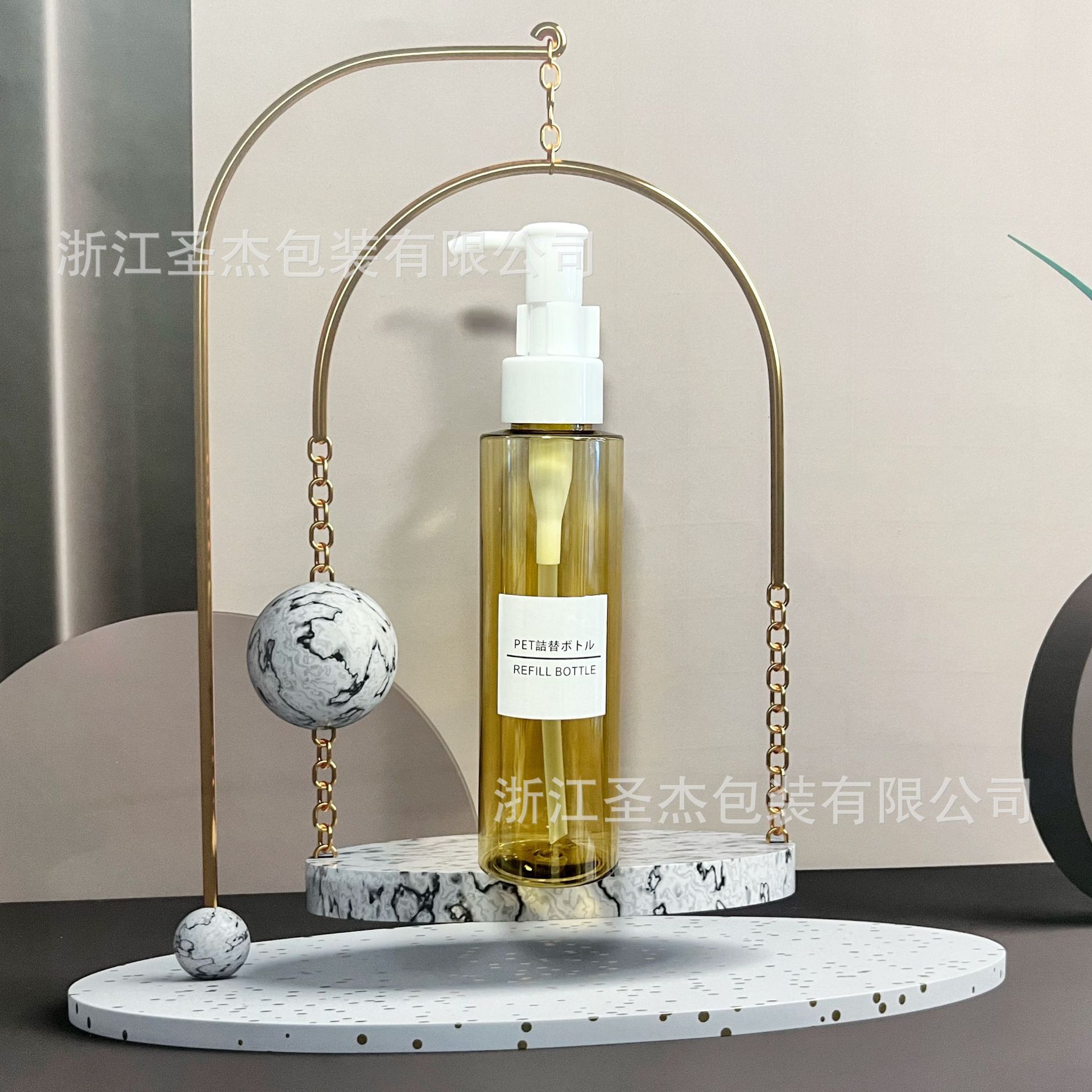 100ml120ml专业卸妆油瓶卸妆乳精华乳精华水乳液分装瓶按压泵