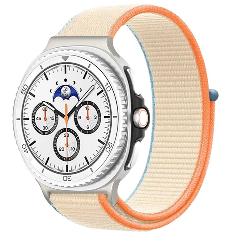 适用三星watch8手表带Galaxy watch8Classic魔术贴回环式尼龙表带|undefined