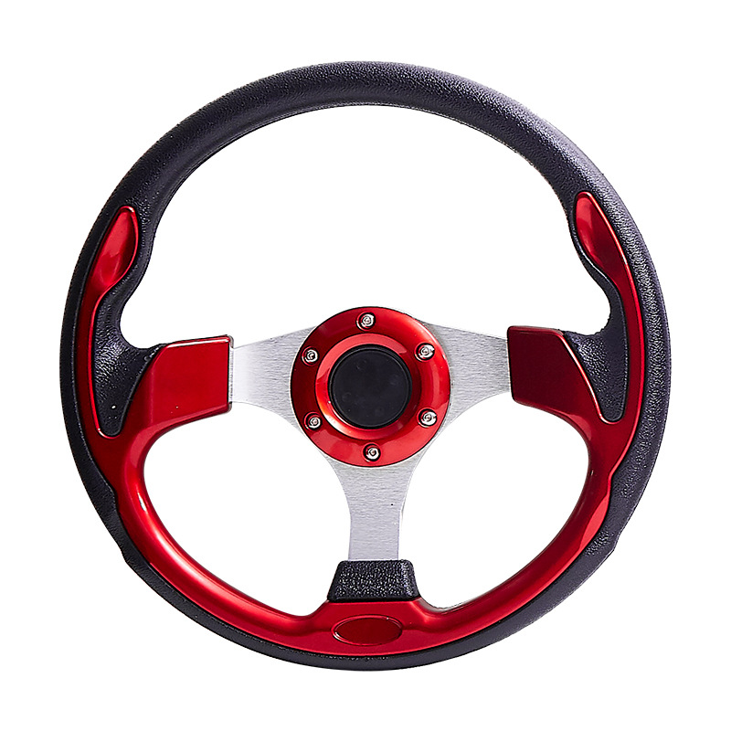 Steering Wheel — Universal Steering wheel - jg-5156-red