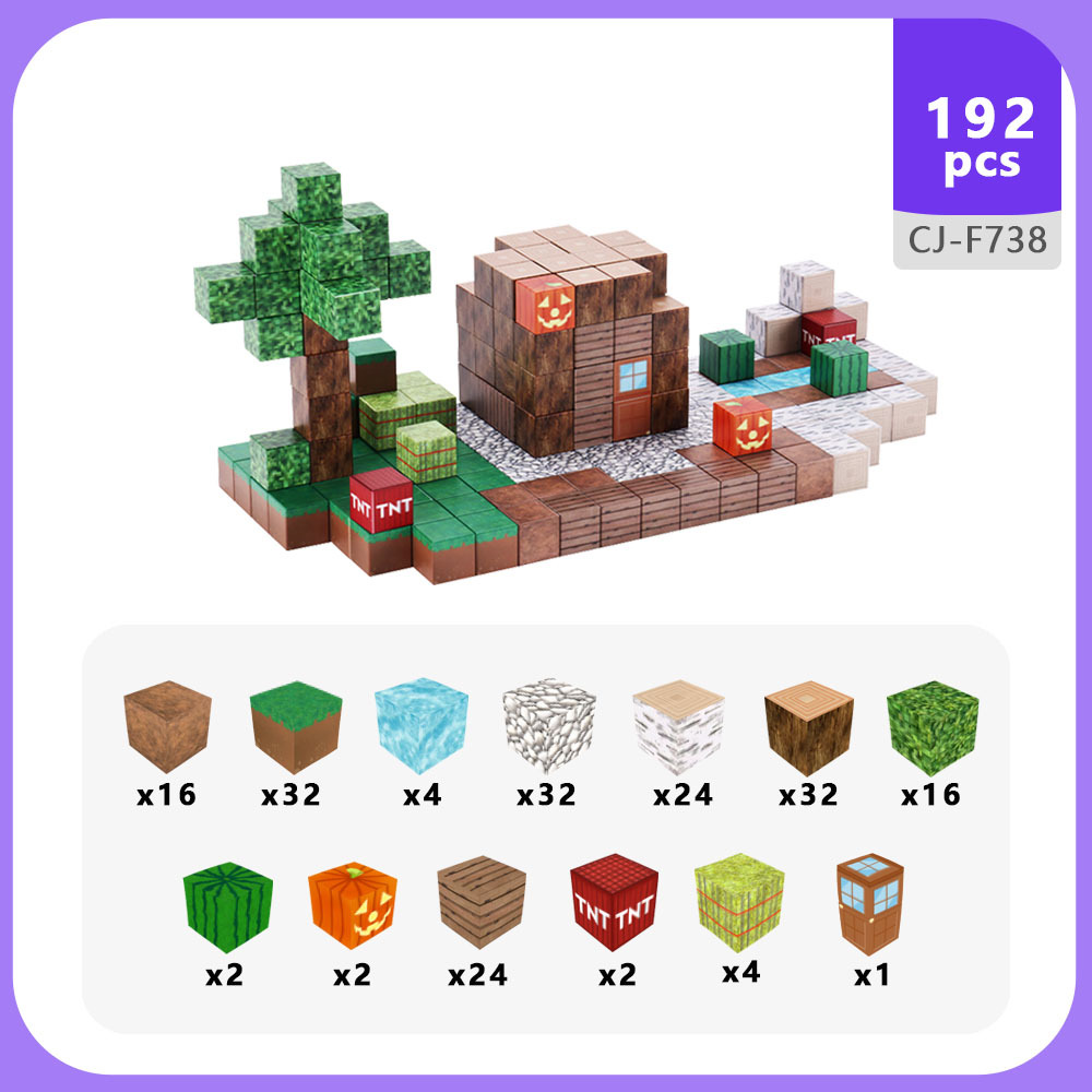 Personalizado nuevo bloque de rompecabezas de bloques de bloques de bloques de bloques de bloques de bloques de bloques de bloques de bloques de bloques de imanes fuertes de partículas grandes