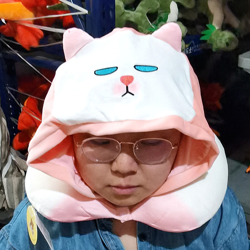 Vivicat gato muñeca peluche muñeca lazy gato perezoso almohada para dormir colgante respaldo cintura regalo de cumpleaños